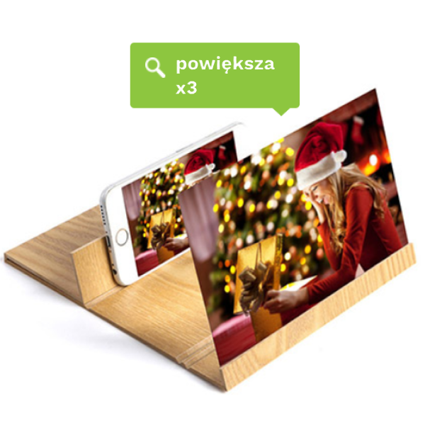 Powiększacz ekranu 3D do smartfona