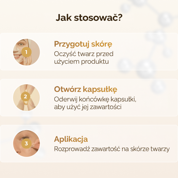 Kapsułki Gold-Collagen – skoncentrowane piękno