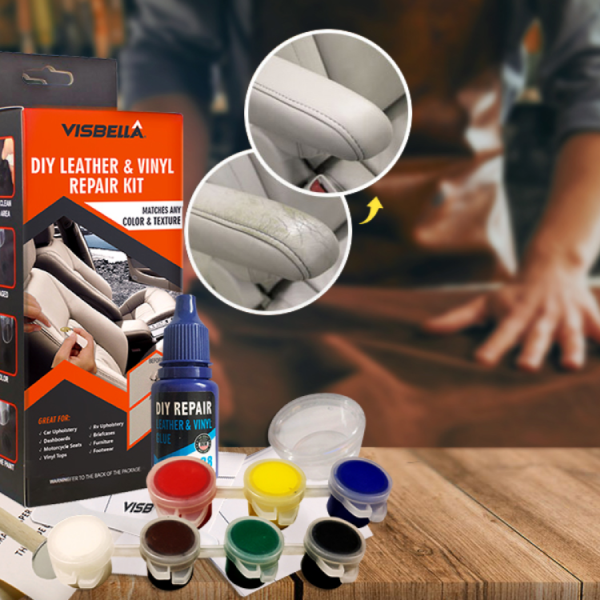 Zestaw do renowacji materiałów skórzanych - Liquid Leather