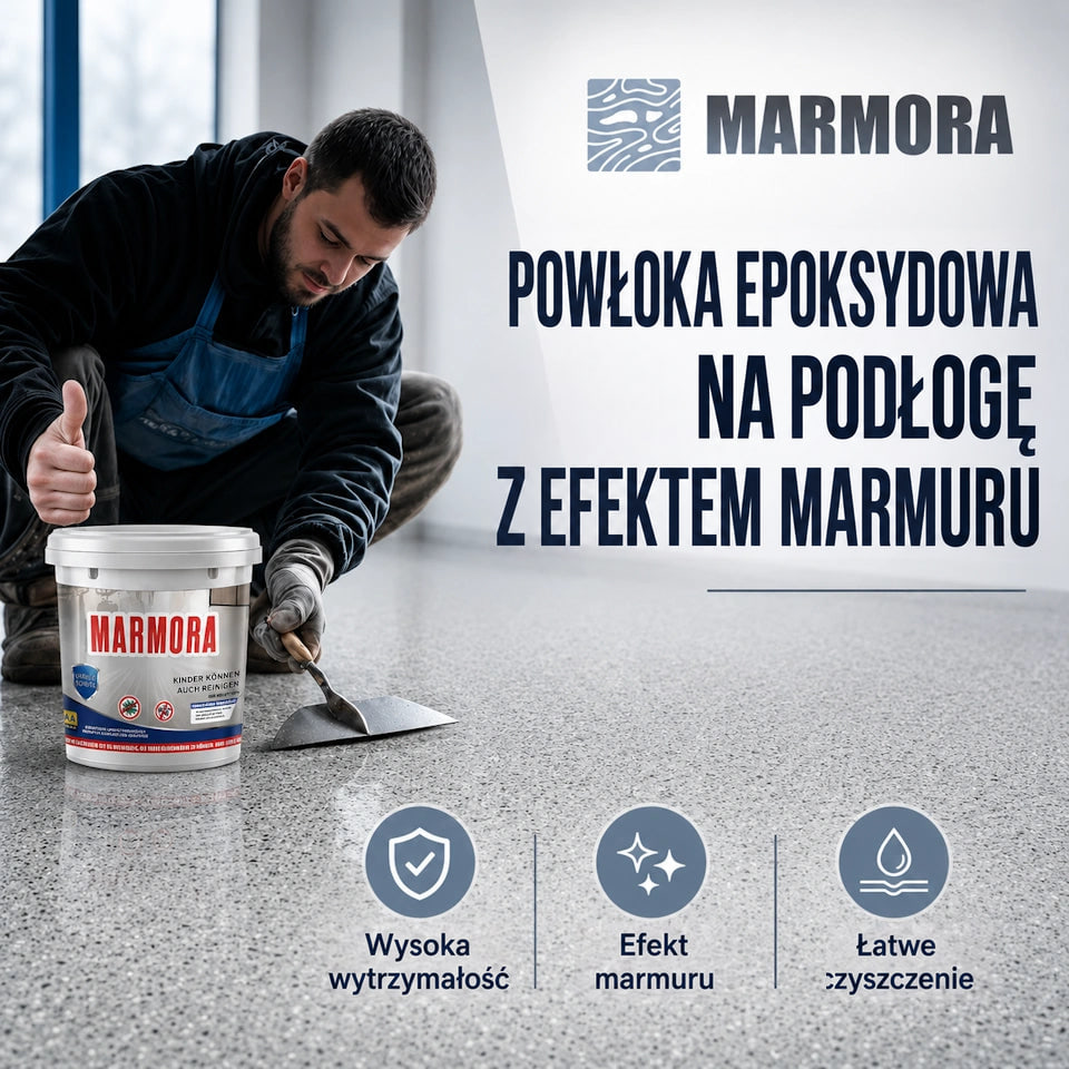 Marmora - epoksydowa powłoka podłogowa