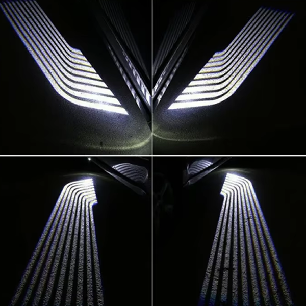 Światła LED „Anielskie skrzydła” do lusterek samochodowych - WingShine