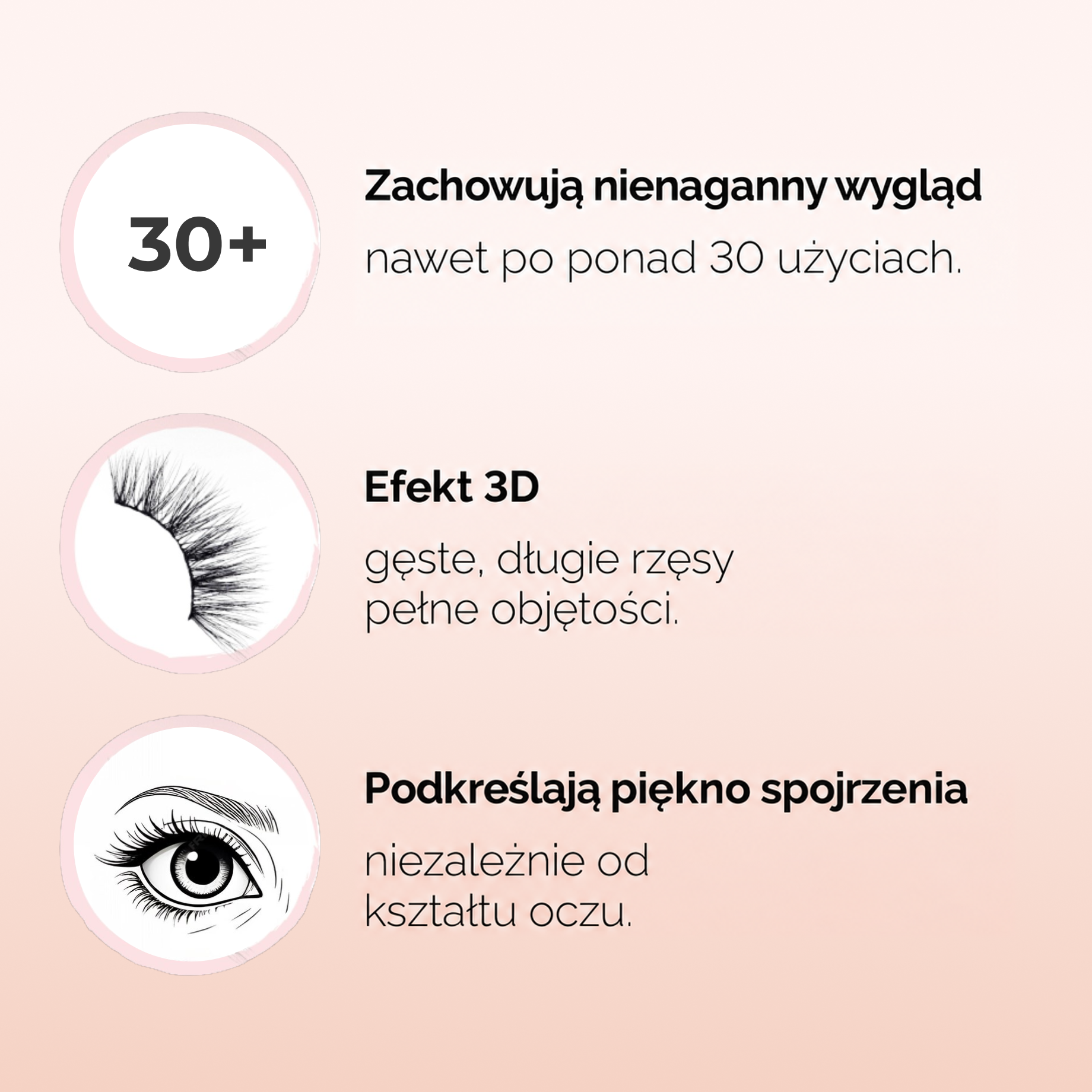 Zestaw rzęs magnetycznych - Glimmer Gaze