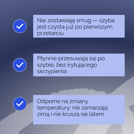 Wycieraczki klasy premium - Rainaway